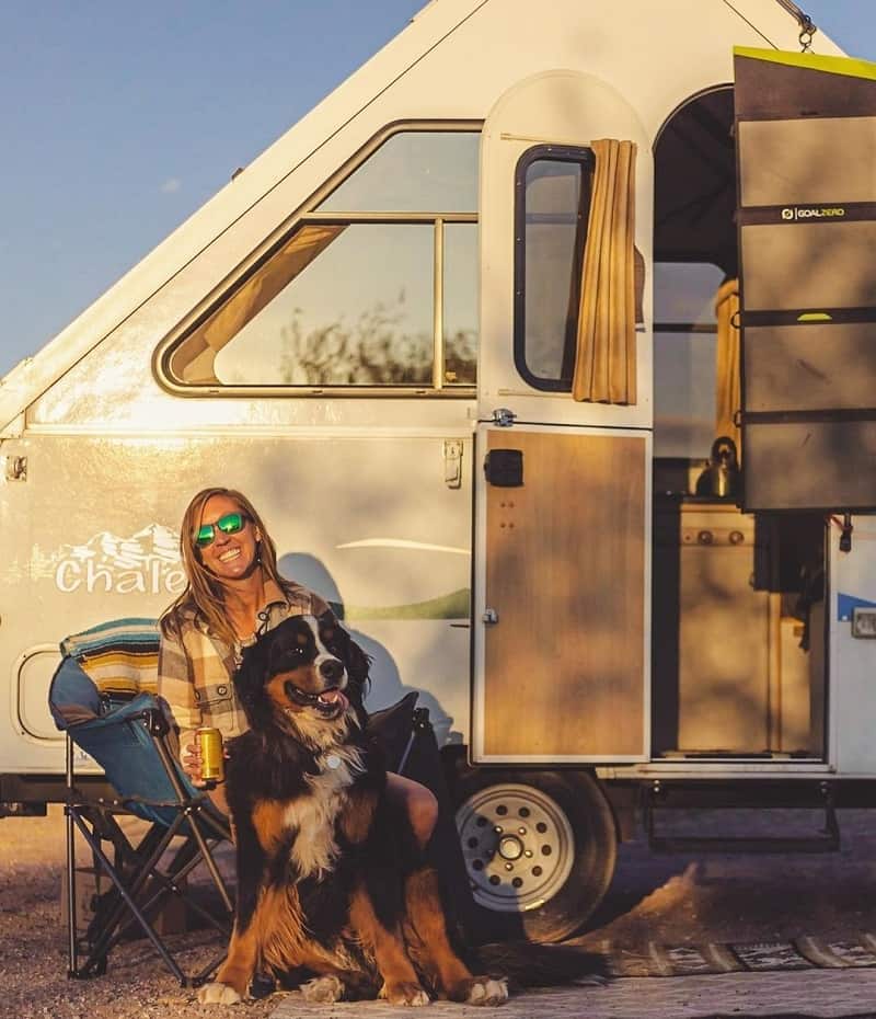 RVs That Look Like Tiny Houses A-Frame Pop-Up RV Tiny House on Wheels Exterior