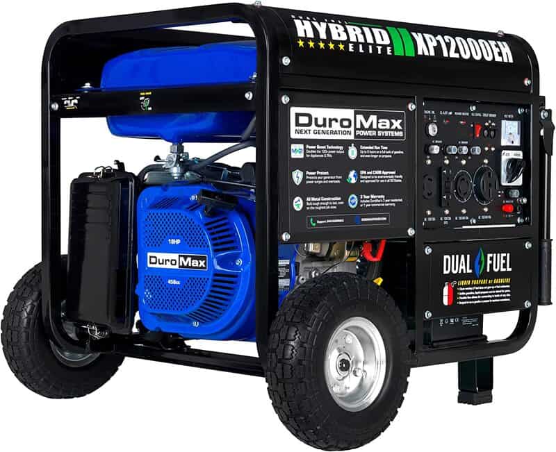 Generators to Run Your Travel Trailer AC DuroMax XP12000EH Generator