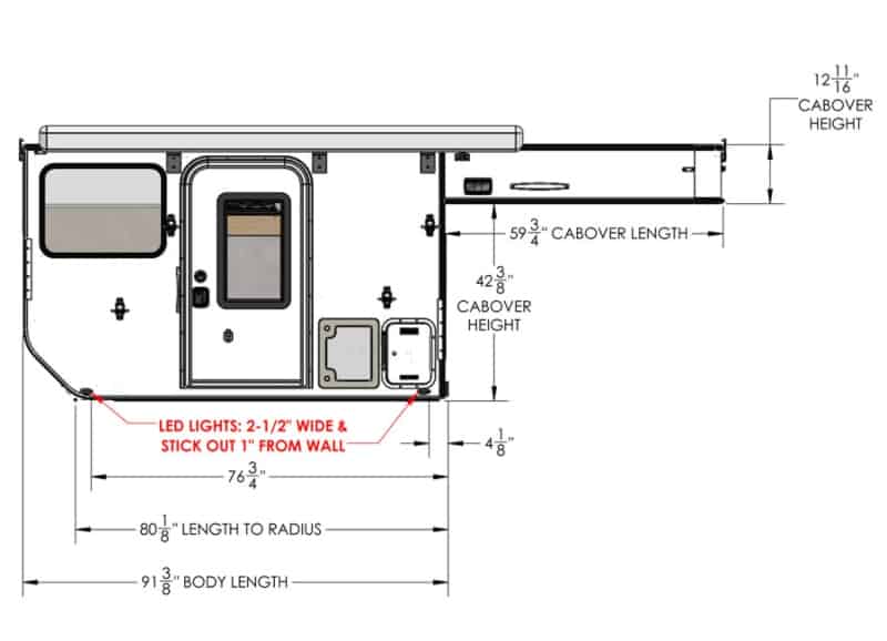 How to Measure Travel Trailers By Type Truck Camper
