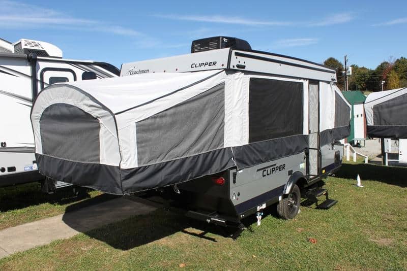 Best Popup Campers for Beginners Coachmen Clipper 123LS Exterior