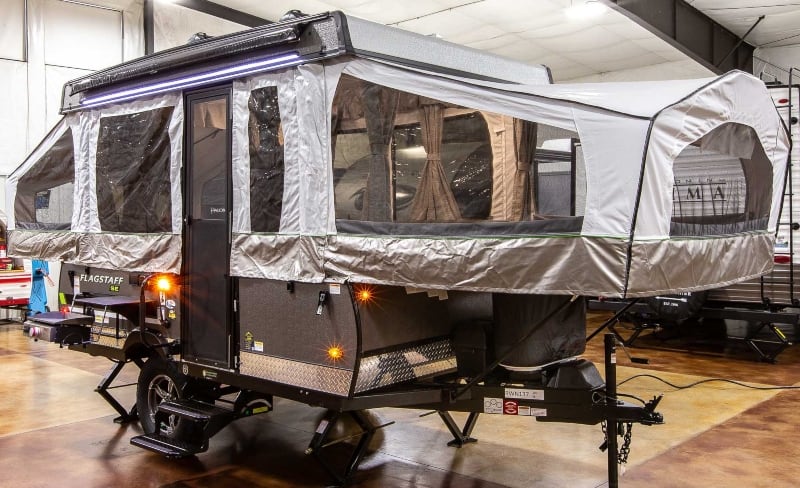 Pop-Up Campers That Sleep 8 Flagstaff Sports Enthusiast Package 207SE Exterior