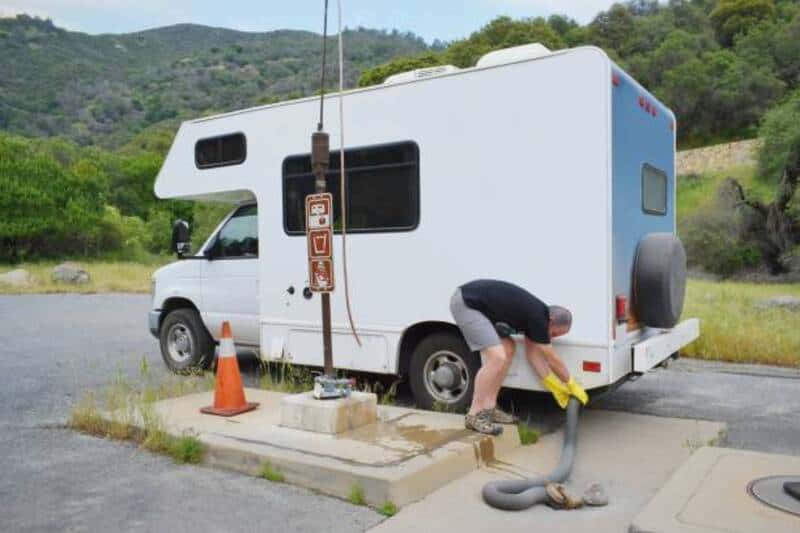 Possible Reason Your RV Toilet Smells Head to a Dump Station