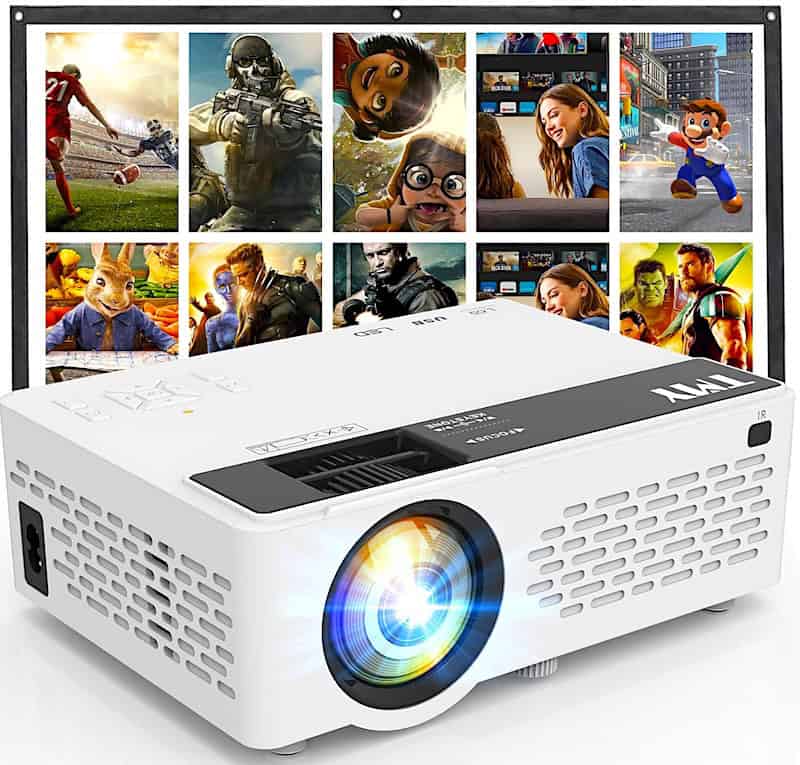 TMY Outdoor movie projector with screen