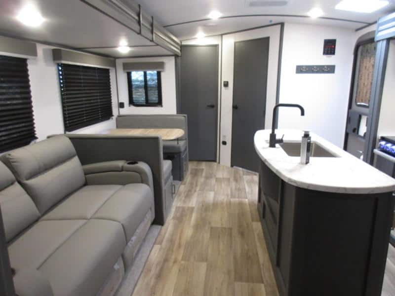 Travel Trailers for ½ Ton Trucks Keystone Bullet 330BHS Interior