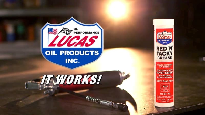Travel Trailer Wheel Bearing Grease Product Lucas Oil Red ‘N’ Tacky Grease