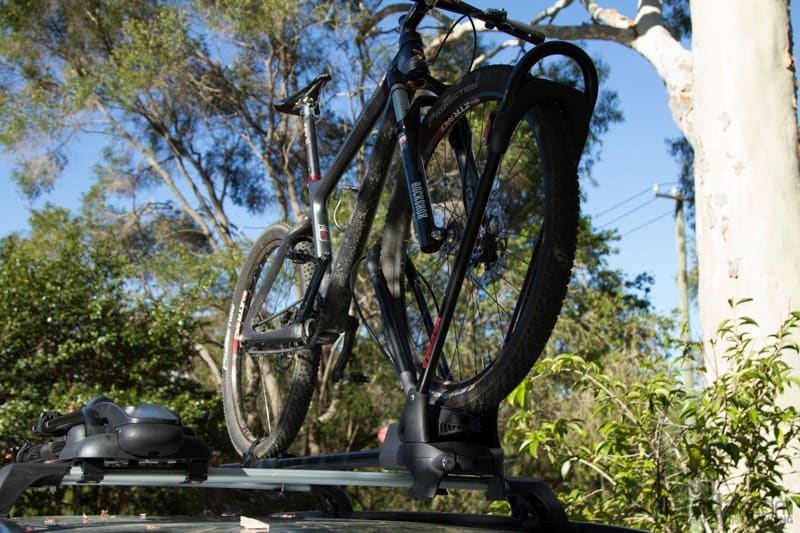 Diy bike rack discount for pop up camper