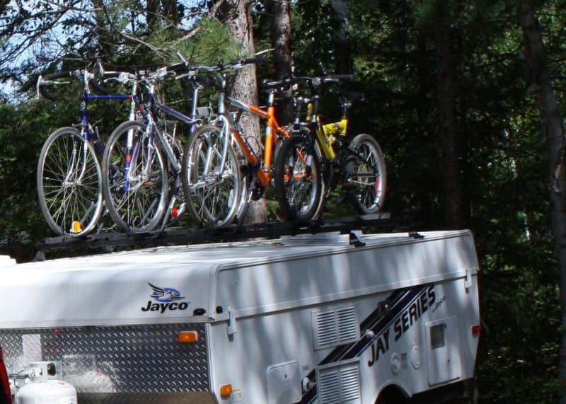 Things to Consider When Buying a Bike Rack for Your Pop-Up Camper