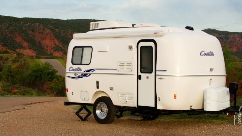 Travel Trailers Without Bathrooms Casita Travel Trailers Spirit Standard Exterior