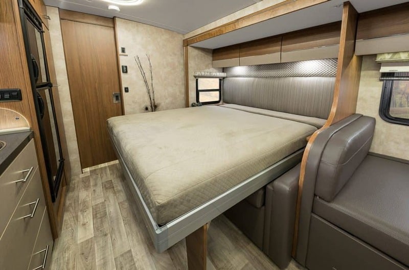 Travel Trailer With a Murphy Bed Cover
