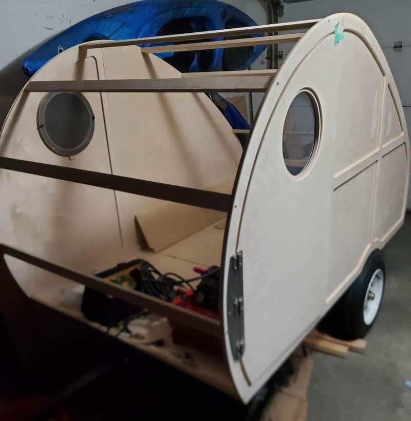 DIY Teardrop Camper Build Kits Birch Campers Build Process