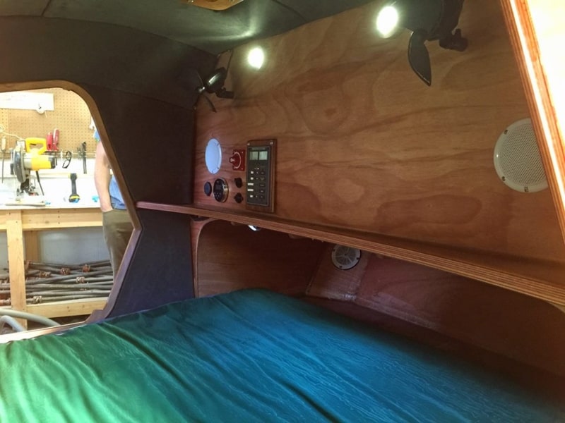 DIY Teardrop Camper Build Kits Chesapeake Light Craft Build Interior