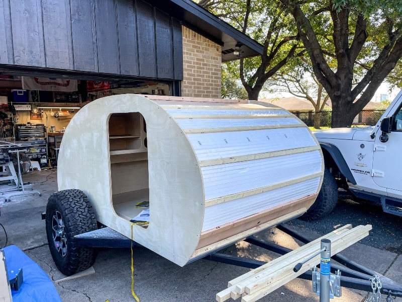 How Much Does it Cost to Buy a DIY Teardrop Camper Build Kit