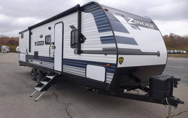 Travel Trailer with a Bunkhouse Crossroads Zinger ZR340BH Exterior