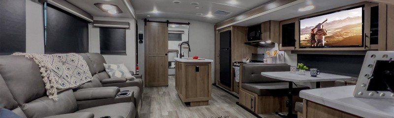 Travel Trailers with a Bunkhouse Grand Design Imagine 3210BH interior