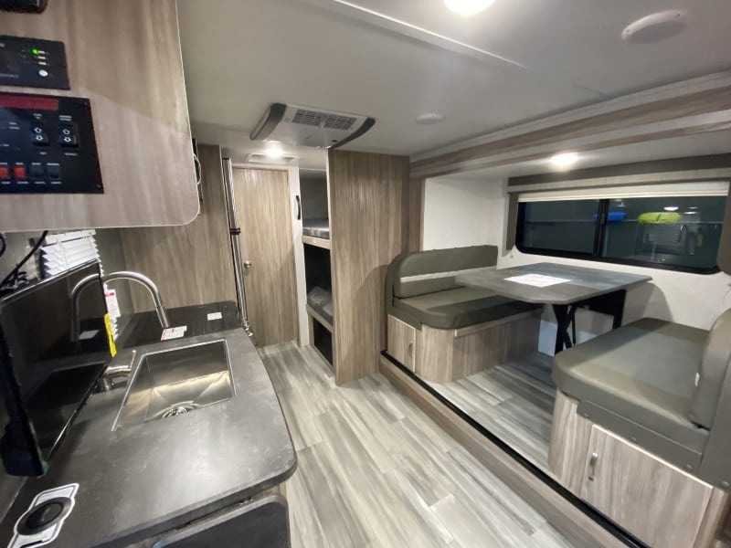 Travel Trailers with a Bunkhouse Interior