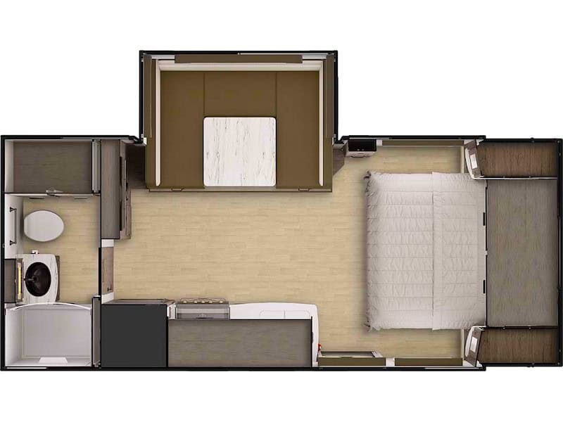 Lance 1985 Trailer Floor Plan