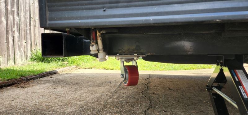 Will RV Skid Wheels Help Get My Trailer Up a Steep Driveway?