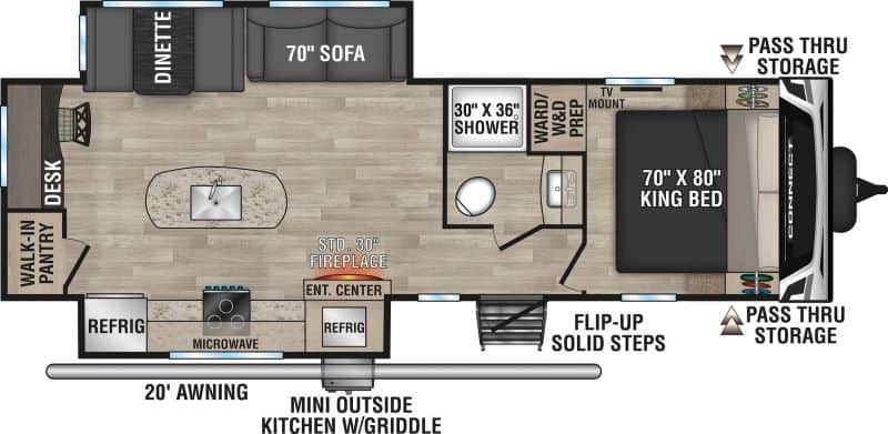 KZ Connect C292RDK Floorplan