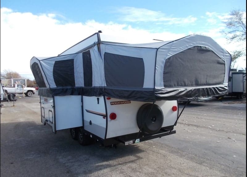 Larger Pop-Up Campers Have Slide-Outs