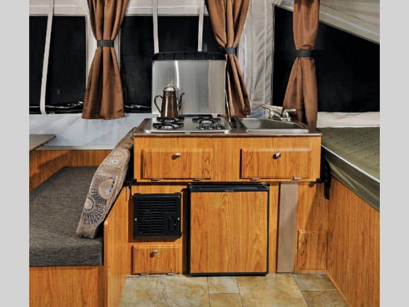 Pop-Up Campers Have Kitchens