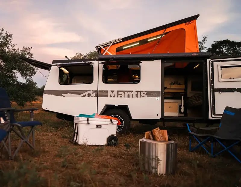 Taxa Mantis hard-sided pop-up campers