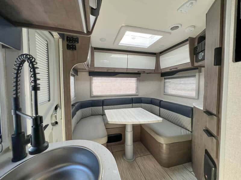 Lance 2075 interior - camper trailers under 25 feet