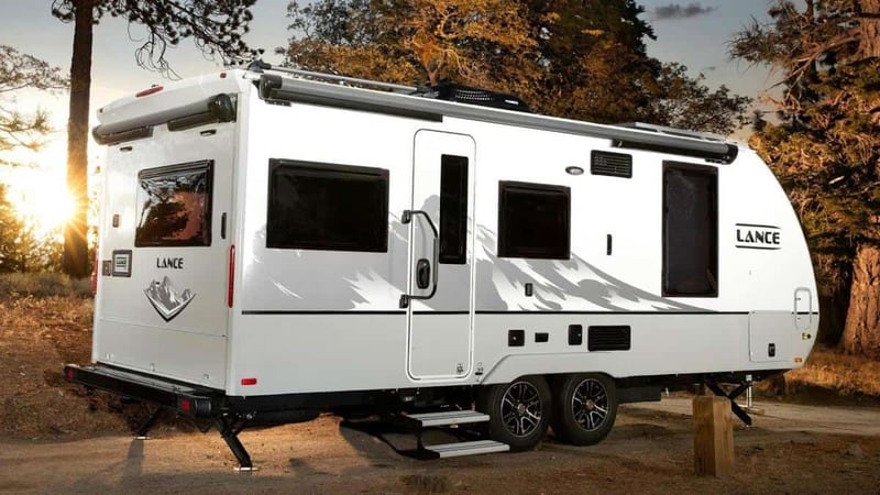 Lance 2075 exterior - camper trailers under 25 feet
