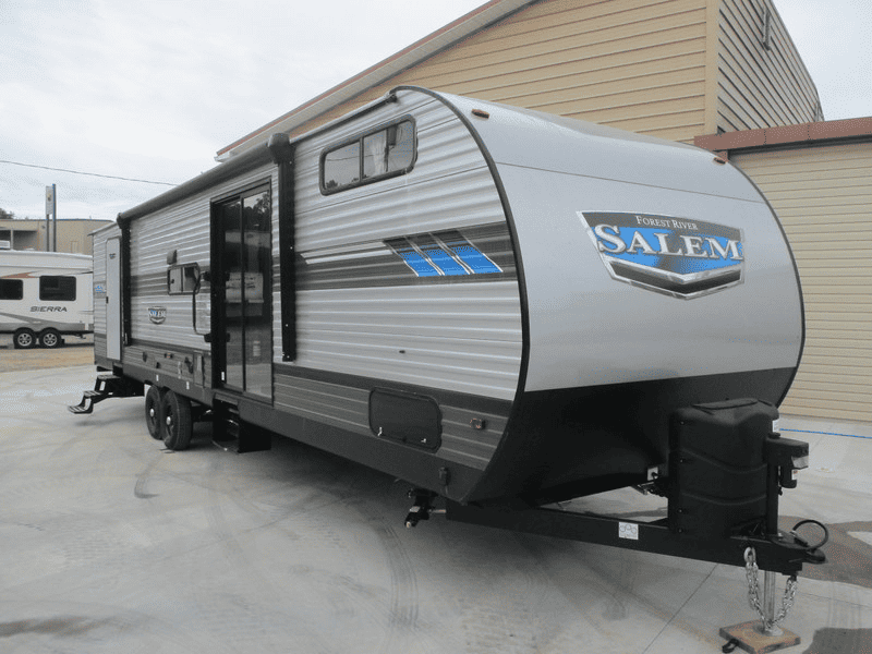 Forest River Salem 36VBDS exterior - longest travel trailers